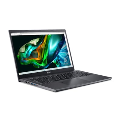 Acer Aspire 5 (A515-57-53QH) Laptop | 15,6" WQHD Display | Intel Core i5-12450H | 16 GB RAM | 512 GB SSD | Intel UHD Grafik | Windows 11 | QWERTZ Tastatur | Grau