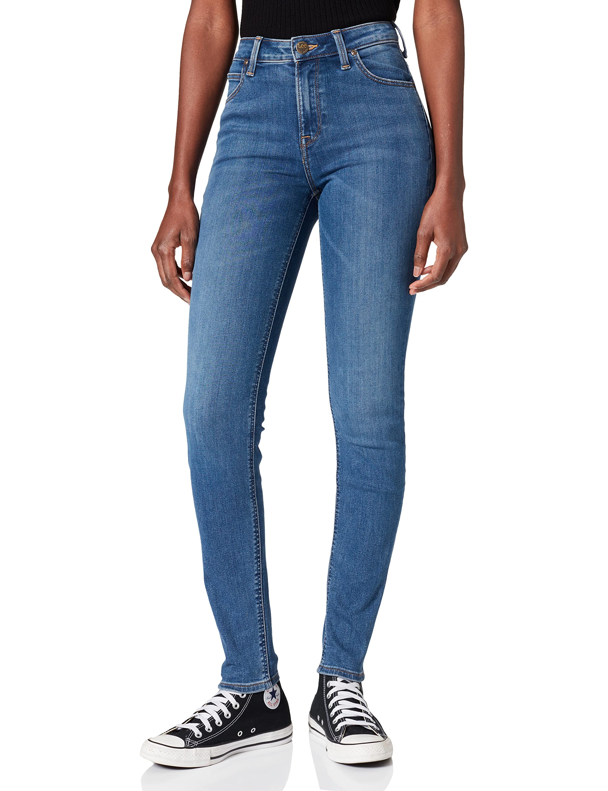 Lee Damen Scarlett High Jeans, Blau (Mid Copan Iw), 32W / 31L