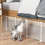 Unter-Couch-Blocker, Unter-Bett-Blocker für Haustiere, Spielzeug-Blocker für unter der Couch, transparenter Unter-Bett-Blocker, um zu verhindern, DASS Haustierspielzeug unter das Bett oder die Sofa-