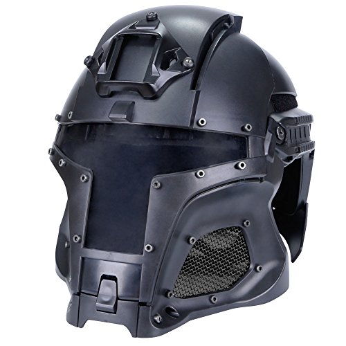 Tactical Military Ballistischen Helm Seitenschiene NVG Shroud Transfer Base Armee Kampf Airsoft Paintball Full Face Maske Helm