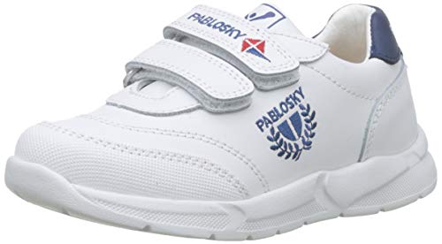 Pablosky Unisex-Kinder 277902 Sneakers, Weiß (Blanco Blanco), 21 EU