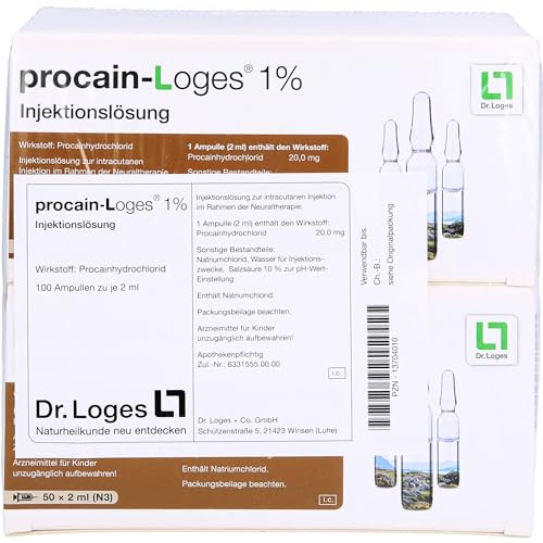 Procain-Loges 1% Injektionslösung Ampullen