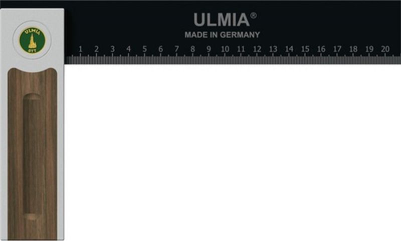 ULMIA Präzisions Tischlerwinkel Alu-Line 250 mm Messgenauigkeit ± 0,02 mm