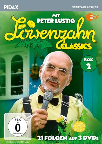 Löwenzahn Classics, Box 2 / Weitere 21 legendäre Folgen der Kultserie mit Peter Lustig (Pidax Serien-Klassiker) [3 DVDs]