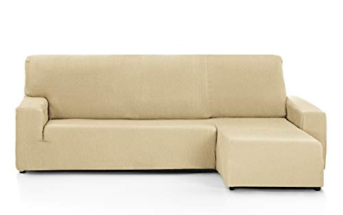 Martina Home Tunez Schutzhülle Sofa für Chaise Longue, 32 x 17 x 42 cm kurzer rechter Arm (Vorderansicht) 32x17x42 cm beige