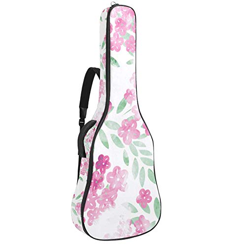 Gitarren-Gigbag, wasserdicht, Reißverschluss, weicher Gitarren-Rucksack, Bass, Akustik- und klassische Folk-E-Gitarrentasche, Farbspritzer