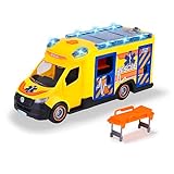 Dickie Toys - Rettungswagen Mercedes-Benz Sprinter (34,5 cm) - großes Spielzeugauto mit Sirene, Blaulicht & Krankenwagen-Zubehör zum Spielen für Kinder ab 3 Jahre