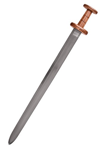 Battle-Merchant Schwert 4-5 Jh. mit Scheide, Feltwell-Schwert - Echtes Schwert aus Karbonstahl