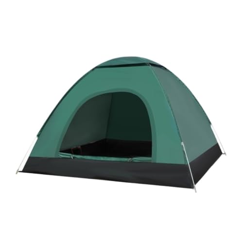 Tent Camping Vollautomatisches, Schnell Zu Öffnendes Zelt, Outdoor-Campingzelt, Sonnen- Und Regensicher, Kein Aufbau Eines Zeltes Erforderlich Zelt (Color : Green, Size : B)
