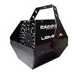 Ibiza - LBM10-BL - Seifenblasenmaschine mit Halterung - Schwarz