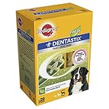 PEDIGREE 722406/1198 Hundesnacks Hundeleckerli Dentastix Daily Fresh Zahnpflege 1080 g, 4er Pack (4 x 28 Sticks x 1080 g)