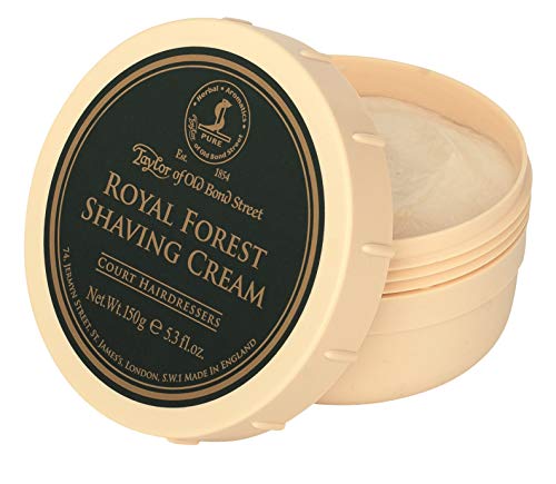 Taylor of Old Bond Street Rasiercreme Shaving Cream Royal Forest