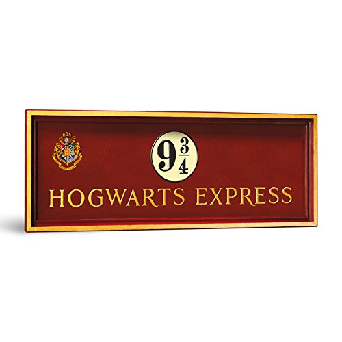 Noble Collection nn7041 - Harry Potter: Plaque Wandbild Schiene 9 und 3/4