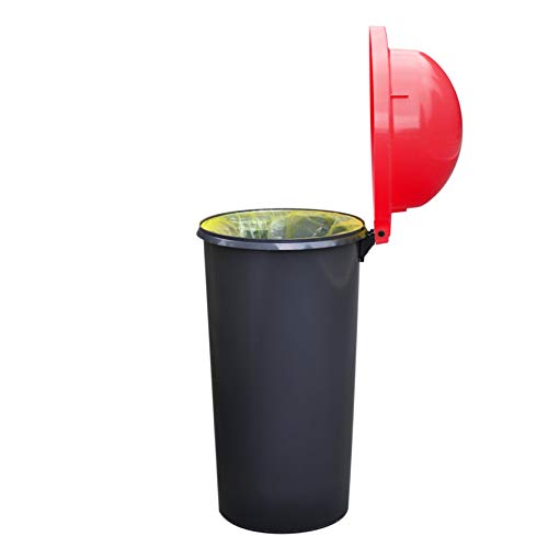 KUEFA Mülleimer / Müllsackständer / Gelber Sack Ständer (Rot)