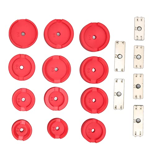 Langlebiges, Tragbares und Wiederverwendbares Crimpwerkzeug FüR UhrengehäUse, Watch Sealer 18 Workshop Crimp (Rot)