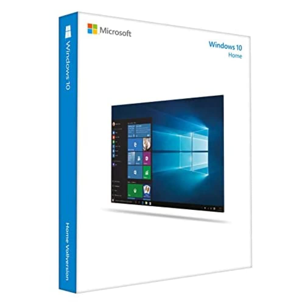 Microsoft Home 10 64Bit Eng Intl 1pk DVD KW9-00139 Schwarz