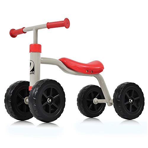 Hauck Toys for Kids Laufrad Baby Rutscher First Ride - stabiles, kippsicheres Lauflernrad für Kinder von 1-3 Jahren (Rot)