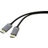 SpeaKa Professional DisplayPort Anschlusskabel DisplayPort Stecker, DisplayPort Stecker 5.00m Schwar