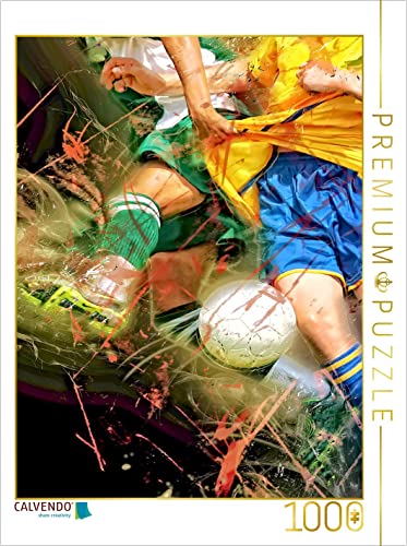 CALVENDO Puzzle Fußball 1000 Teile Lege-Größe 48 x 64 cm Foto-Puzzle Bild von Peter Roder