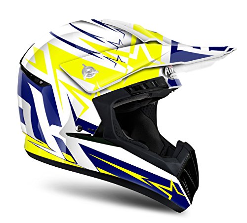 Airoh Motorrad Helme Yellow, Größe XL