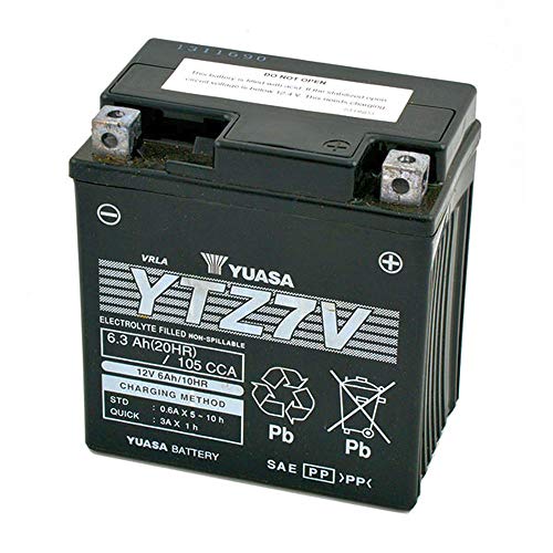 BATTERIA YUASA YTZ7V 12V 12 VOLT 6,3AH DRY