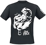 ABYstyle - ONE PIECE - Tshirt - ACE - Herren - Schwarz (L)