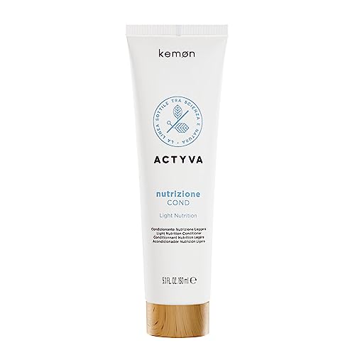 Kemon - Actyva Nutrizione Cond, pflegende Behandlung für Längen und trockenes Haar, mit Hafer und Olivenöl, entwirrende Wirkung - 150 ml