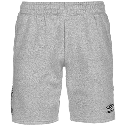 UMBRO Active Style Taped Tricot Shorts Herren grau/schwarz, S (44-46 EU)