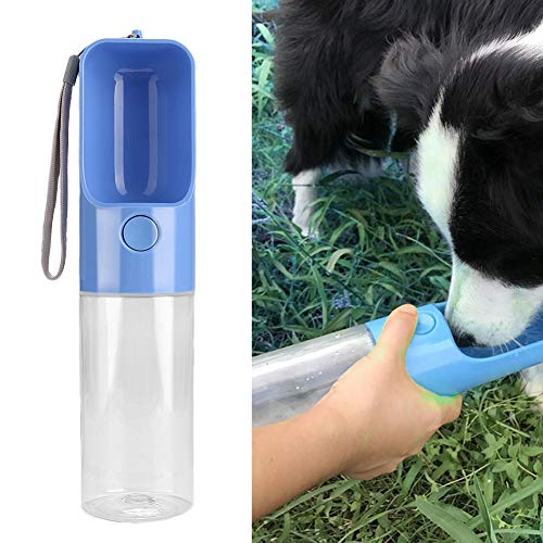 iFCOW Haustier-Wasserflasche, 1 x tragbare Wasserflasche für Hunde, Katzen, Welpen, Trinkbecher