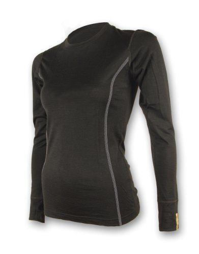 Sensor Merino Wool Damen T-Shirt LS schwarz XL