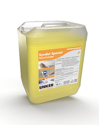 Linker Chemie Syndet Spezial Neutralreiniger 10,1 Liter Kanister - neutral, hautmild und unproblematisch in der Verarbeitung | Reiniger | Hygiene | Reinigungsmittel | Reinigungschemie |