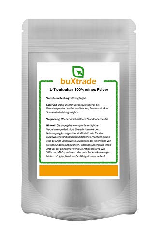 10 x 1 kg Tryptophan Pulver - Tryptophane | L-Tryptophan | Fitness | Sport | Schlaf