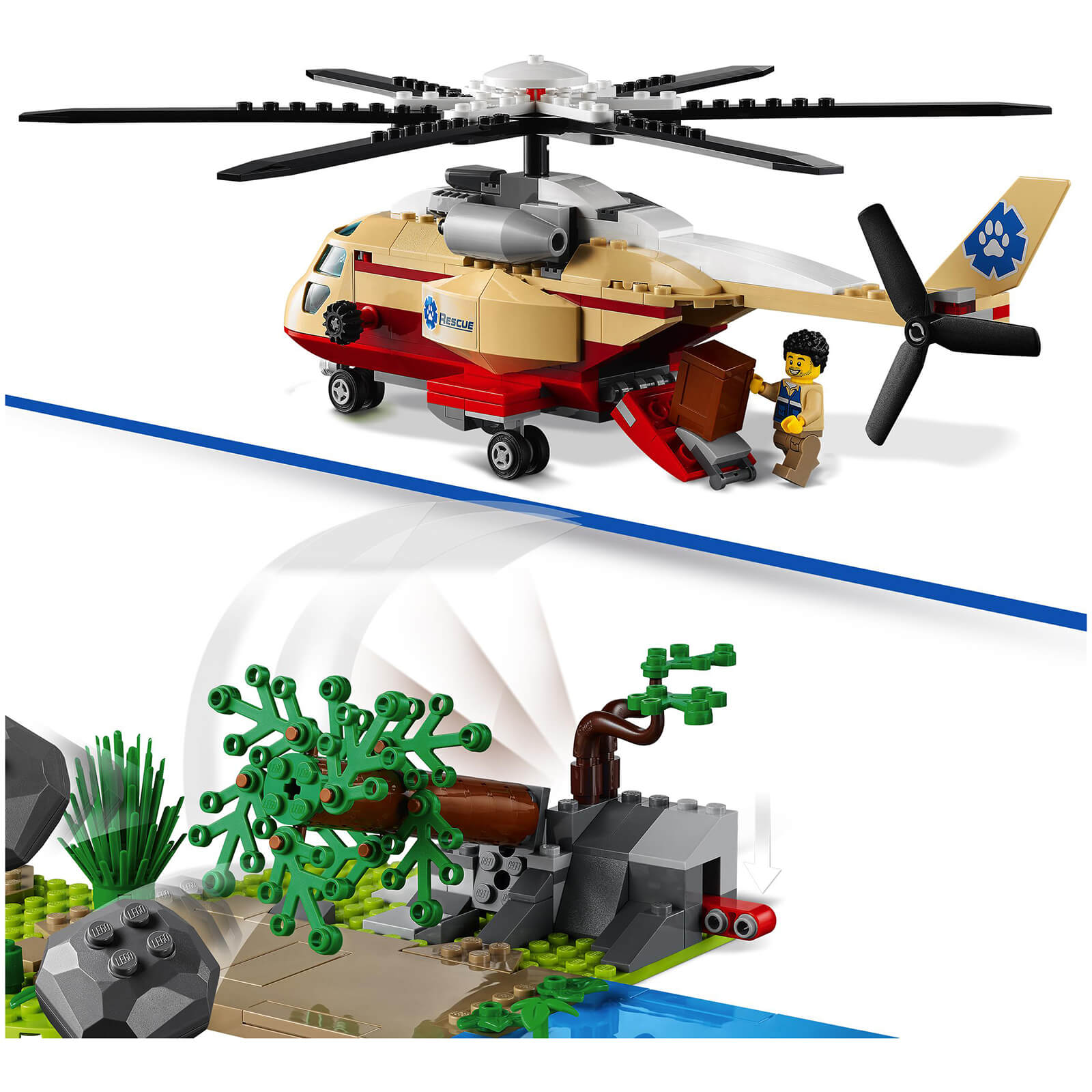 LEGO City: Wildlife Rescue Operation Vet Clinic Set (60302) 4