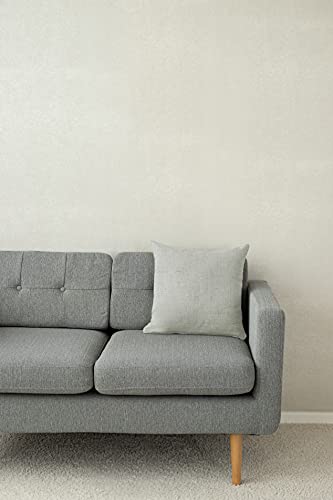 Homing Kissenbezug Kjell | weiß | einfarbig | modern | weich | minimalistisch | Wohnzimmer Schlafzimmer Kinderzimmer | 45 x 45cm