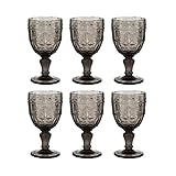 Butlers VICTORIAN 6x Trinkglas mit Stiel 230ml