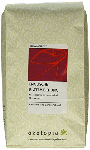 Ökotopia Schwarzer Tee Englische Blattmischung, 1er Pack (1 x 500 g)