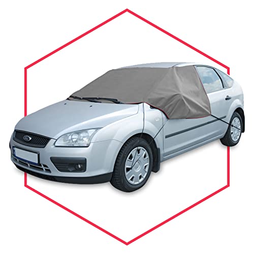 Saferide Autoscheibenabdeckung kompatibel mit Dacia Sandero Windschutzscheibe Frontscheibe Winter Schutz Frost Schnee