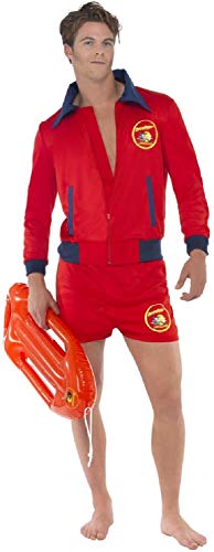 Mens Sexy Baywatch Lifeguard Emergency Service Stag Do Night Party TV Series Book Film Fancy Dress Costume Outfit (Medium)
