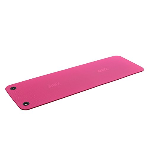 AIREX Fitline 180, Gymnastikmatte, pink, mit Spezial-Ösen, ca. 180 x 60 x 1 cm