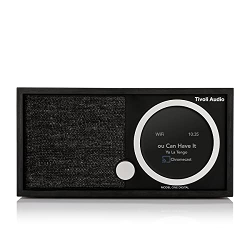 Tivoli Audio Model One Digital 2G Radio FM/DAB+/Bluetooth/WiFi schwarz/schwarz