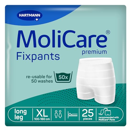 MoliCare Premium Fixpants Inkontinenz Fixierhosen, XL, 25 Stück