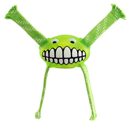 Rogz Flossy Grinz, Limette, 24 cm, groß