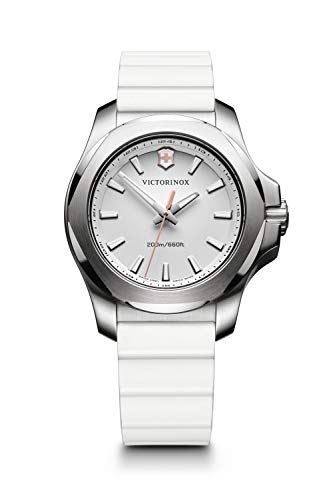 Victorinox Damen Digital Quarz Uhr mit Gummi Armband 241769