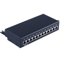 SHVP BS75072 - Patchpanel 12-Port Cat.6 1 HE - Patch-Panel (BS75072)