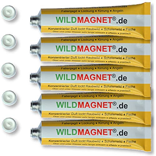 WILDMAGNET® nat. Universallockmittel 5x 30 g Jagd Wildfotografie Wildlockmittel