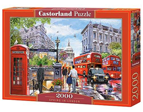 Castorland C-200788-2 Spring in London 2000 Teile Puzzle