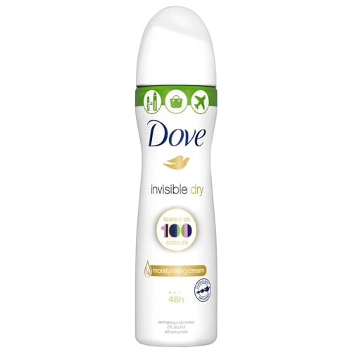 6er Pack - Dove Deodorant Spray Compressed - Invisible Dry – 75ml