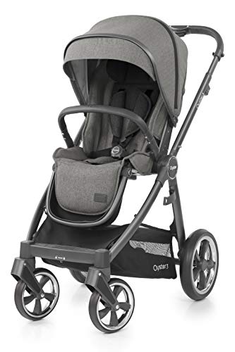 BabyStyle Oyster 3 Kinderwagen, Mercury on City Grey Chassis