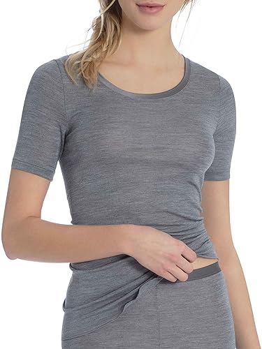Calida True Confidence Kurzarm-Shirt aus Wolle-Seide Damen