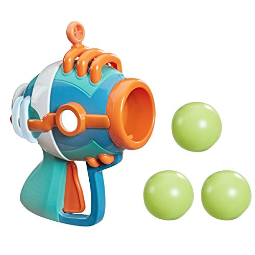 PJ Masks Romeo Blaster Vorschulspielzeug, einfach zu bedienender Blaster mit Kunststoffbällen für Kinder ab 3 Jahren